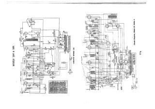 Crosley 121B schematic circuit diagram